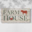 Ferme - Toile tendue avec châssis - Prêt à accrocher-307964599