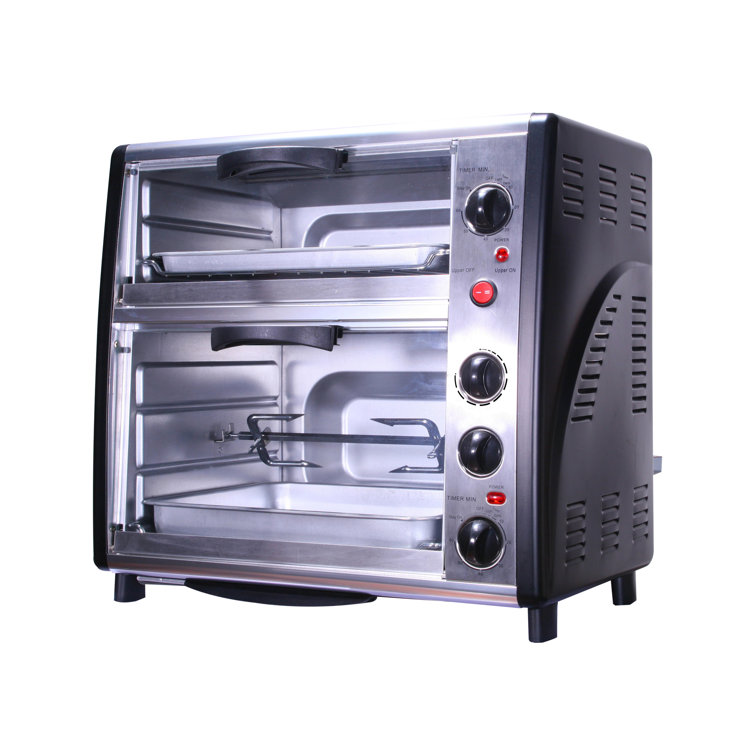 NutriChef Toaster Oven with Rotisserie