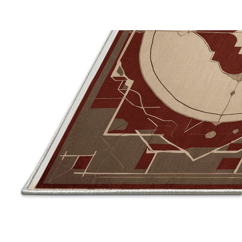 Parallel Realms Rug, Rectangle 4' x 6'
