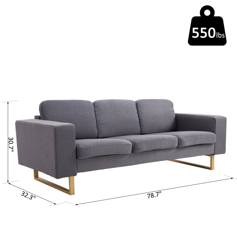Searcy 78.7'' Upholstered Sofa