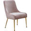 Chaise d'appoint rembourrée en velours Owen-32926669