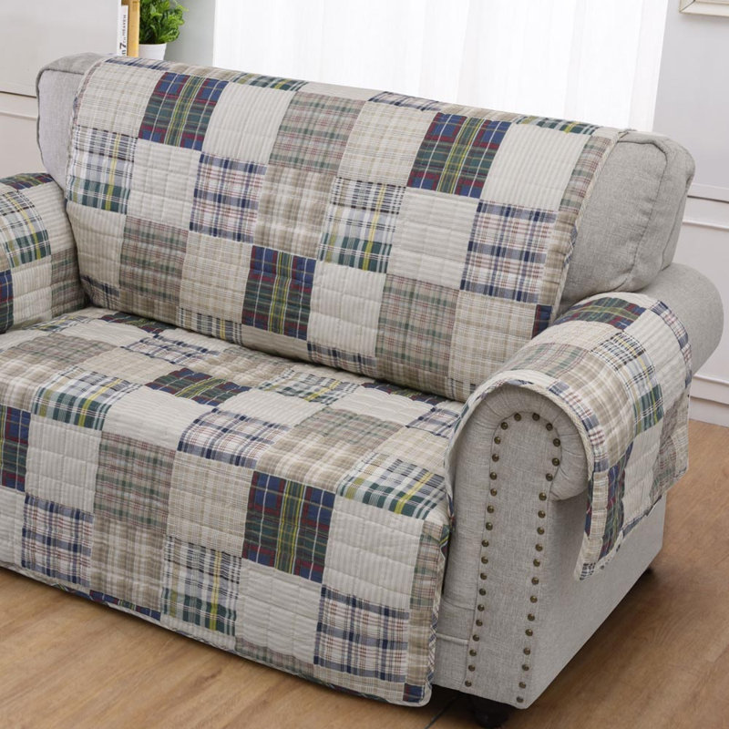 Causeuse Greenland Home Fashions Oxford Furniture - 103 x 76 po, housse durable, H 76 po x l 103 po x p 0,25 po
