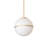 14" Wide Bola Pendant