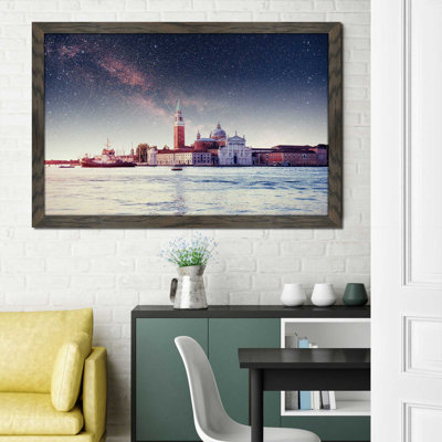 «Milky Way Sea», reproduction d'impression encadrée