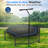 SereneLife Pro Aerobics Fitness Trampoline - Portable Gym Sports Trampoline with Adjustable Handrail 