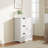 Wooden Floor Storage Cabinet, Side Storage Organizer with  Drawers, Cupboard, Freestanding Entryway/Bathroom Storage Unit with Adjustable Shelves