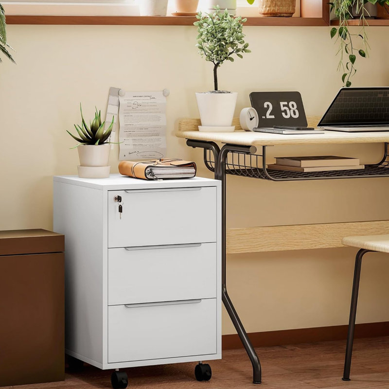 File Cabinet, White
