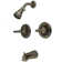 Milano Diverter Tub and Shower Faucet with Magellen Lever Handles