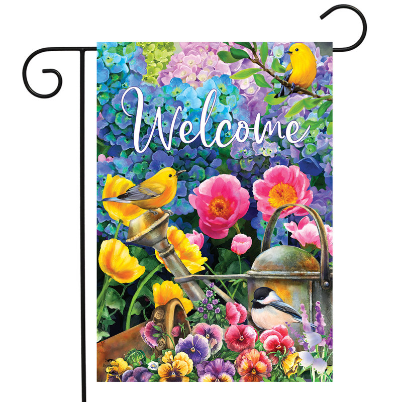 Drapeau de jardin Springtime Garden