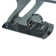 Luxury Rectangle Dining Table - Durable Stone Surface with Artistic Steel Legs