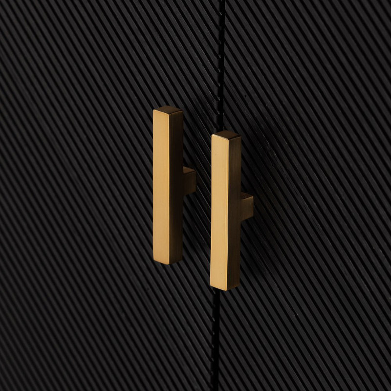 Caspian 68.5'' W Sideboard, Black Ash