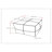 Brody Large Square Coffee Table Pouf in Vegan Faux Leather-64171393