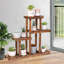 Breege Wood Weather Resistant Plant Stand