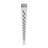 Louvered 5-in x 5-in x 102-in Right End/Gate Post-73536241