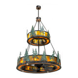 Tall Pines Downrod Ceiling Fan