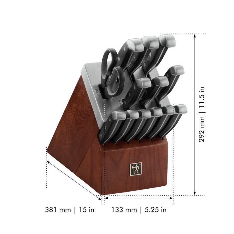 Henckels Statement 14-piece Self-Sharpening Knife Block Set