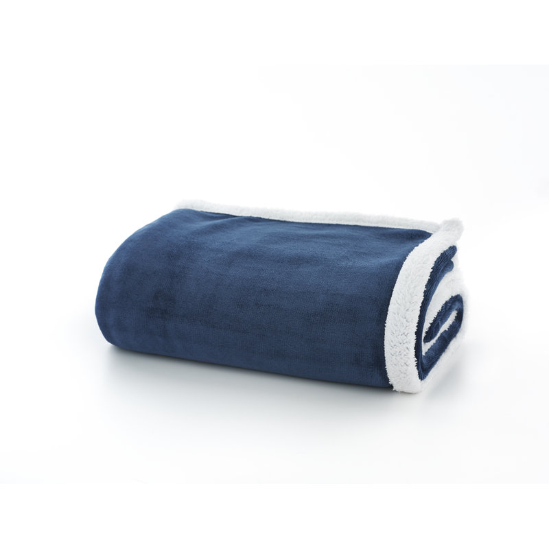 Sherpa Throw, Navy