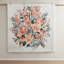 Ensemble de housse de couette en coton à motif floral 3 pièces très grand et très grand avec des taies décoratives très douces et confortables pour les chambres modernes