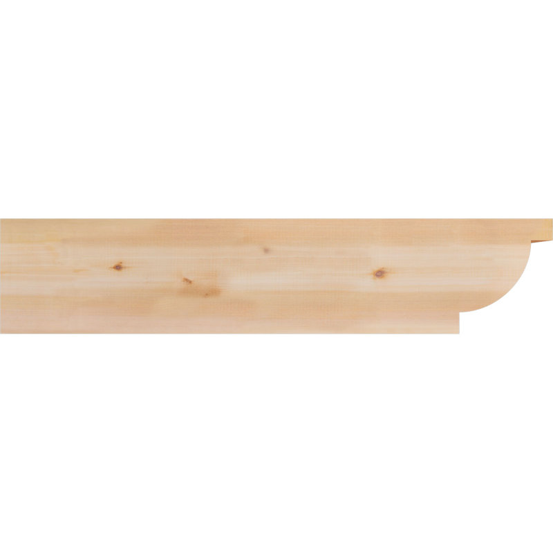 5 1/2"W x 10"H x 48"L Alpine Smooth Rafter Tail, Western Red Cedar, Western Red Cedar, 10" H x 48" W x 5.5" D