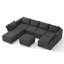 Canapé modulaire rembourré 8 pièces avec rangement BOX MODULE STO SOFA-107153281