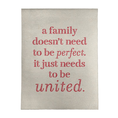 Quotes Chenille Indoor Rug