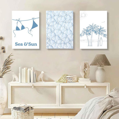 3 Piece Wrapped Canvas Print