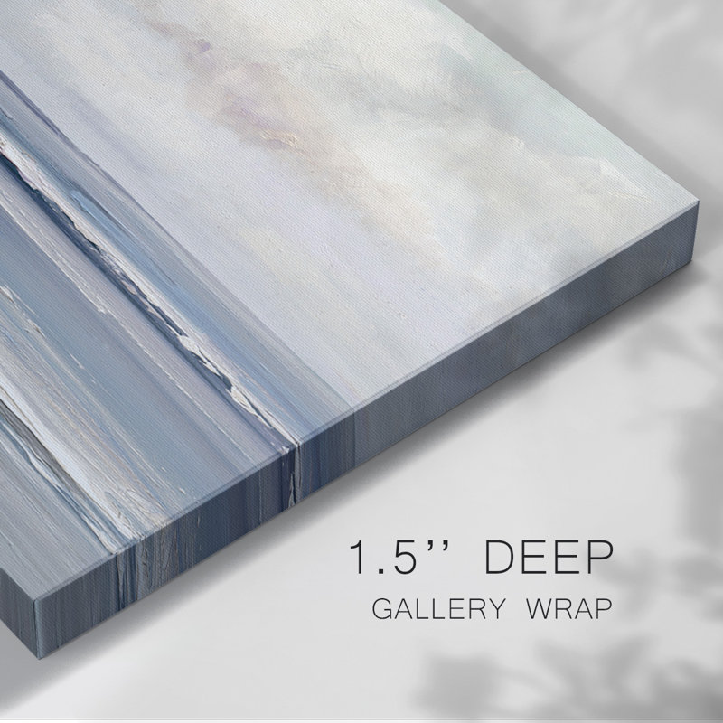 «Serene Seascape», toile tendue avec châssis, H 8 po x l 12 po