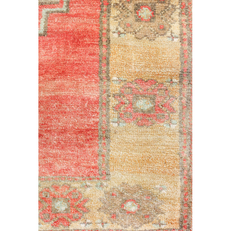 Vintage Turkish Village Rugs One-of-a-Kind Runner 4'7" X 14'4" Area Rug