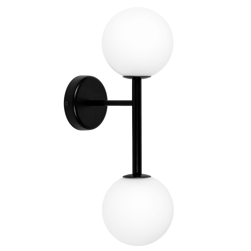 Rashard Armed Sconce, Black