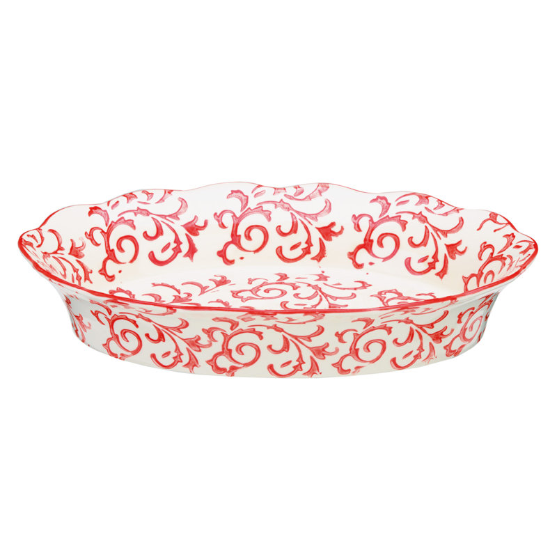 Heritage Oval Roaster, Red