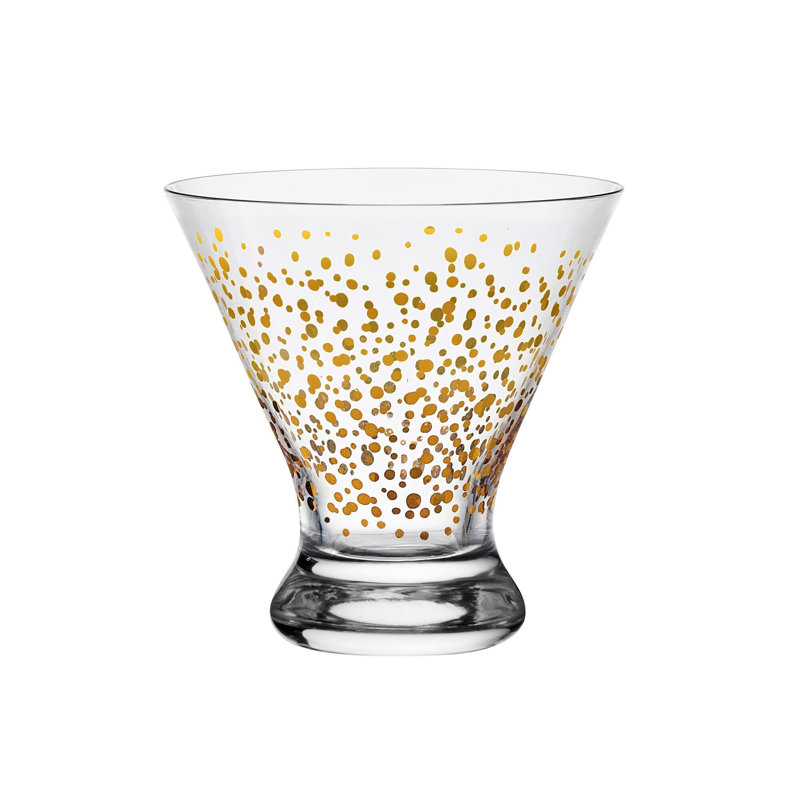 Party 10 oz. Stemless Martini Glasses
