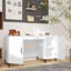 140Cm W Rectangular Computer Desk-6632039