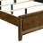 Bangor Wood Full Bed, Brown-1441930638