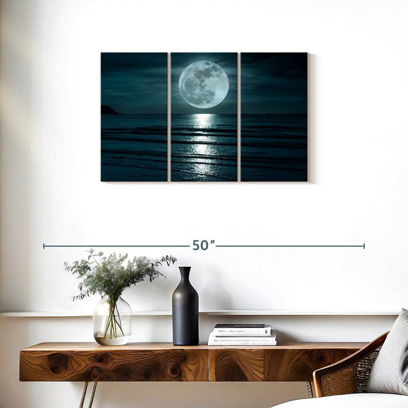 Oberle Midnight Moon, 20" H x 33" W