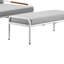 Dean Daybed And Ottoman, Grey