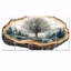 Beare I - Forest Wall Art - Art mural traditionnel pour le salon, 5 pièces-549640357