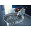 Vitreous China Circular Undermount Bathroom Sink