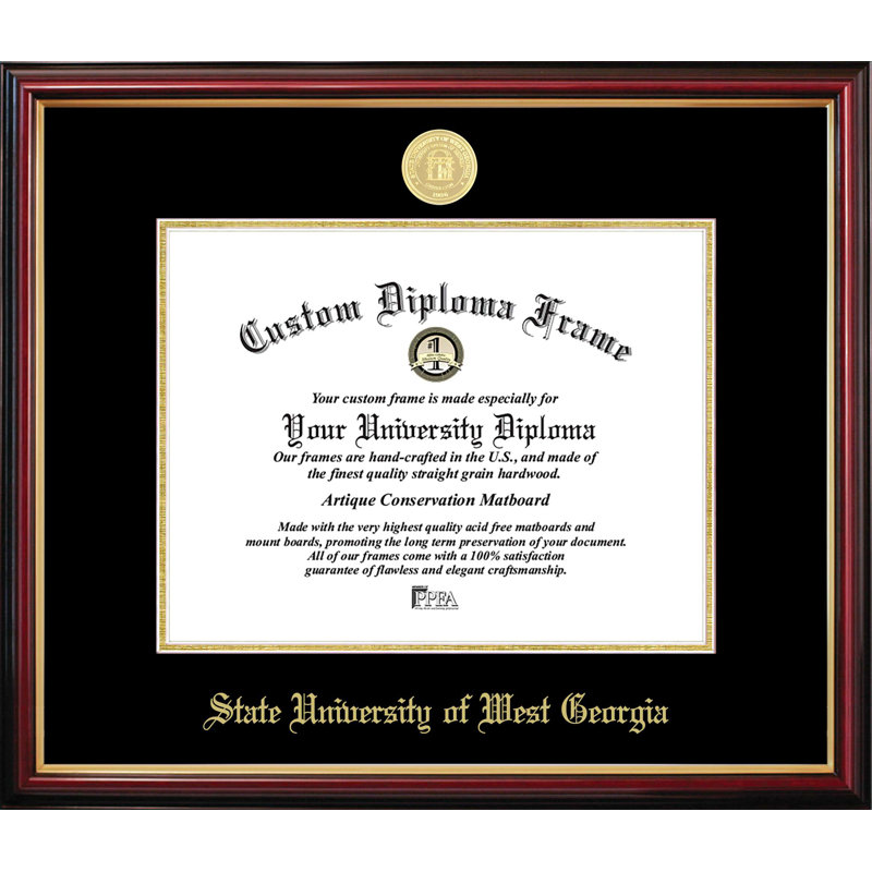 Cadre de diplôme Unviersityof Northern Iowa Petite, L 11 po x H 8,5 po, NCAA Unviersityof Northern Iowa