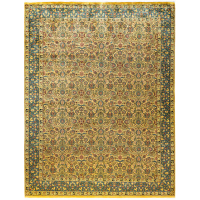 Tapis moderne et contemporain en laine noué à la main Comstock 8 pi 1 po x 10 pi 5 po