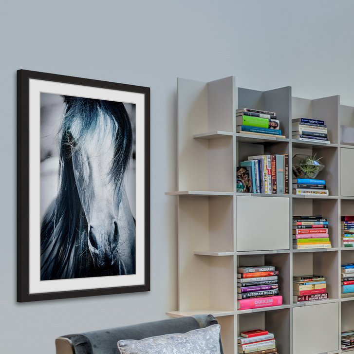 Melanie Snowhite - Single Picture Frame Print, 61cm H x 41cm W x 3.81cm D