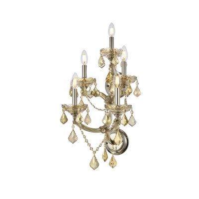 Cristal taillé royal transparent Maria Theresa Mishayla