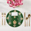 Serviettes de table en satin de coton Exvote