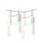 1-Piece Modern Tempered Glass Coffee Table | Tea Table End Table