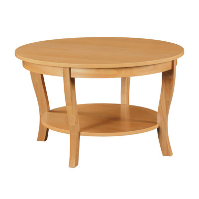Carbin 30" Coffee Table with Shelf