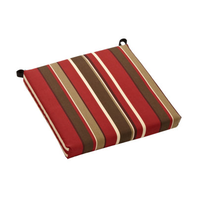 Sangria Indoor/Outdoor Adirondack Chair Cushion by Winston Porter