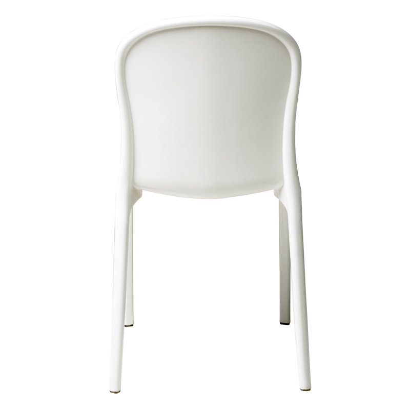 Hertz 18'' H Stacking Side Chair, White