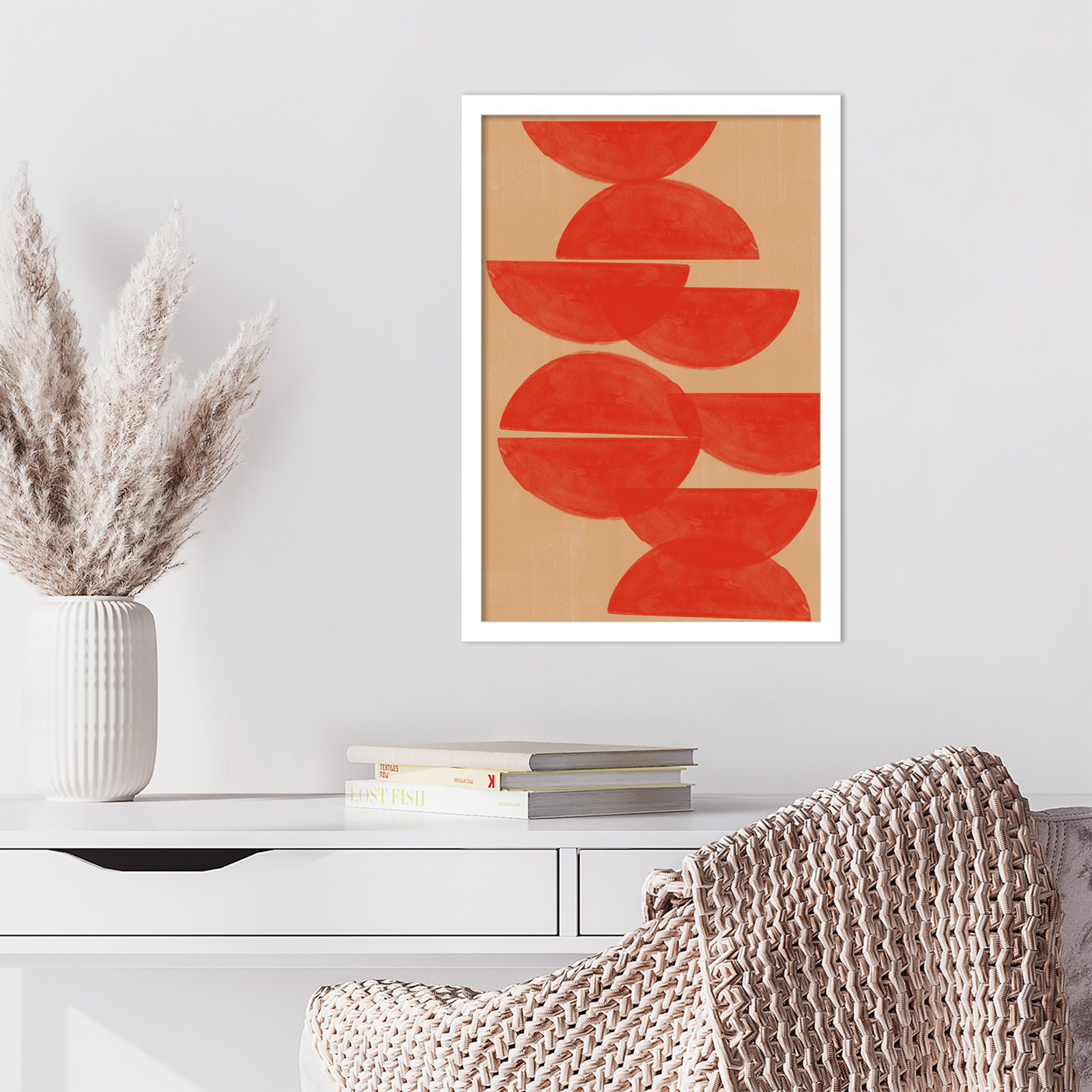 Prestley "The Future is Bright" Print, White, 21" H x 15" W