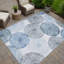 Tapis abstrait intérieur / extérieur lavable à la machine Adalaide ACN2351-2019729785