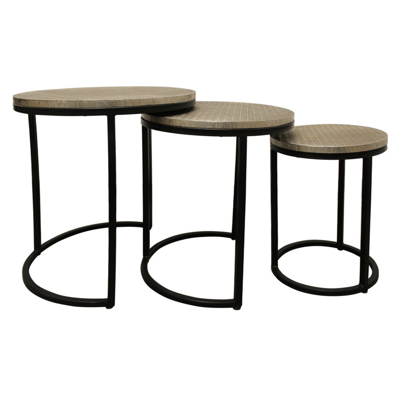 Table gigogne WaKeeney, Taupe