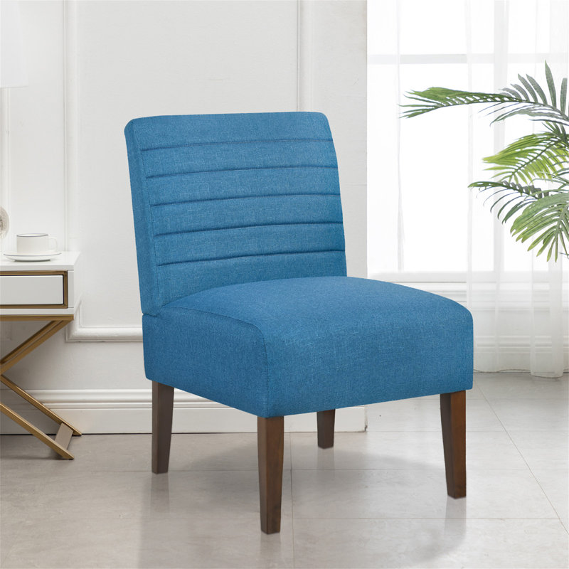 Fauteuil d'appoint bleu moderne, Bleu